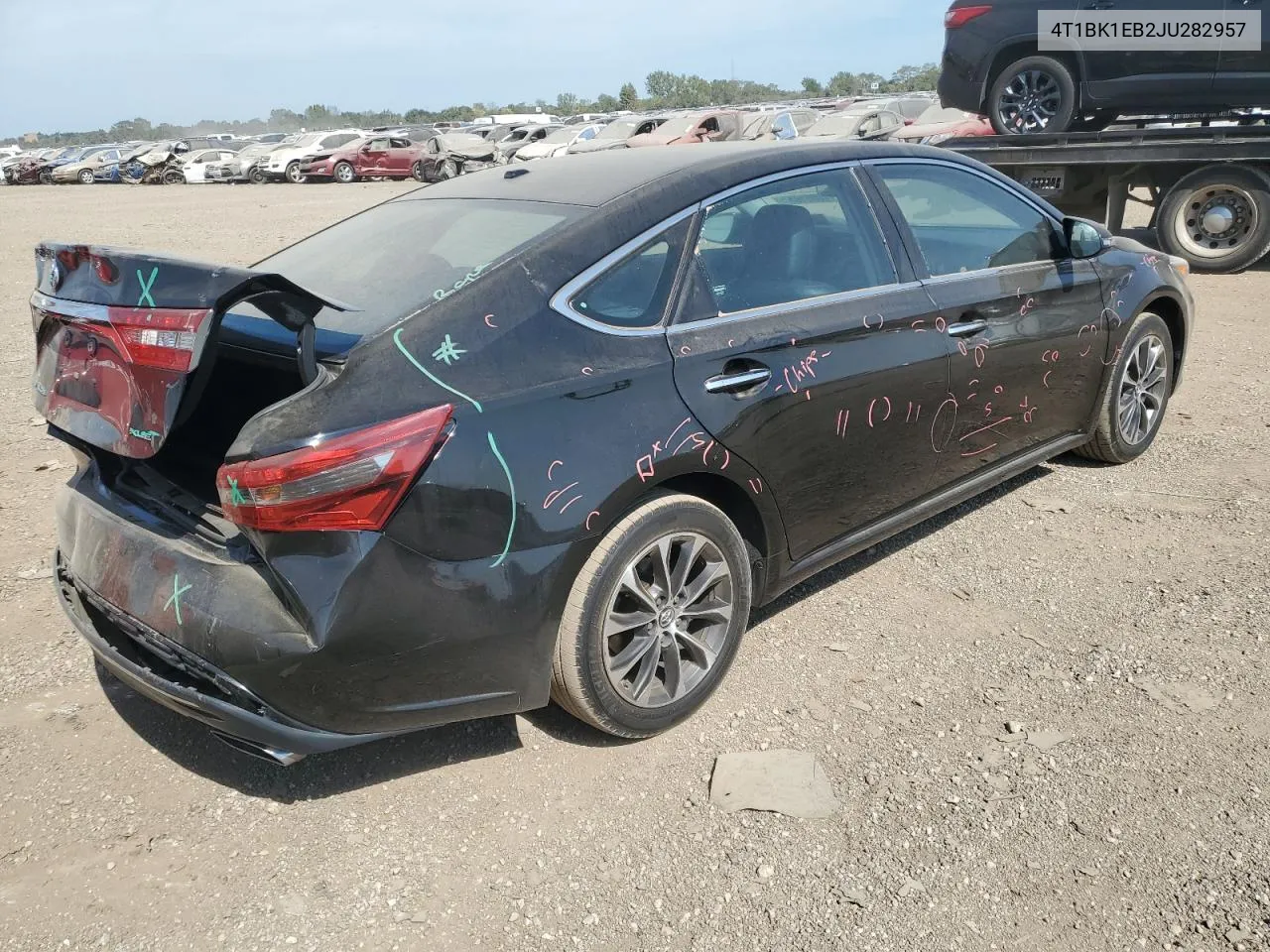 2018 Toyota Avalon Xle VIN: 4T1BK1EB2JU282957 Lot: 70951934