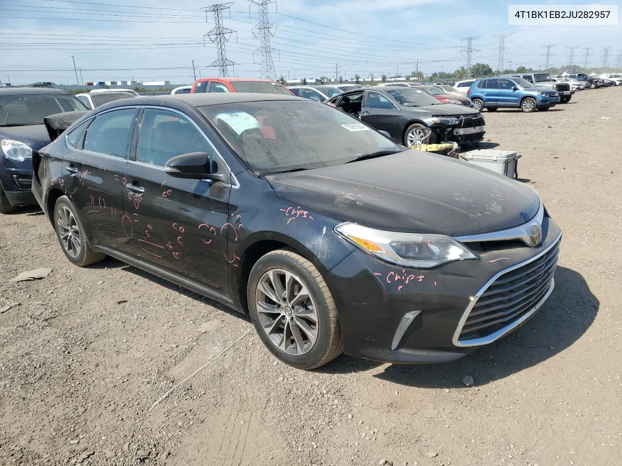 2018 Toyota Avalon Xle VIN: 4T1BK1EB2JU282957 Lot: 70951934