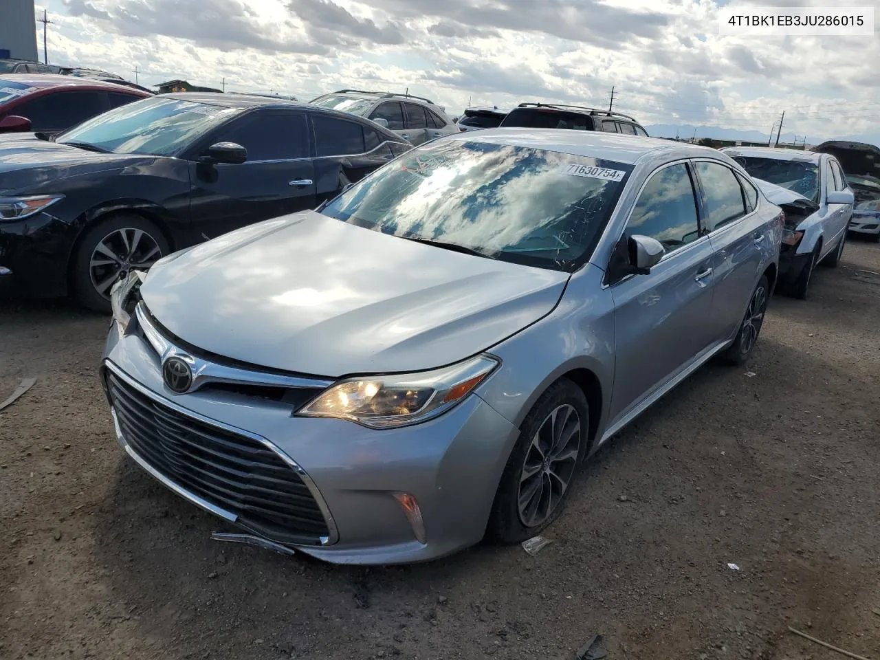 4T1BK1EB3JU286015 2018 Toyota Avalon Xle