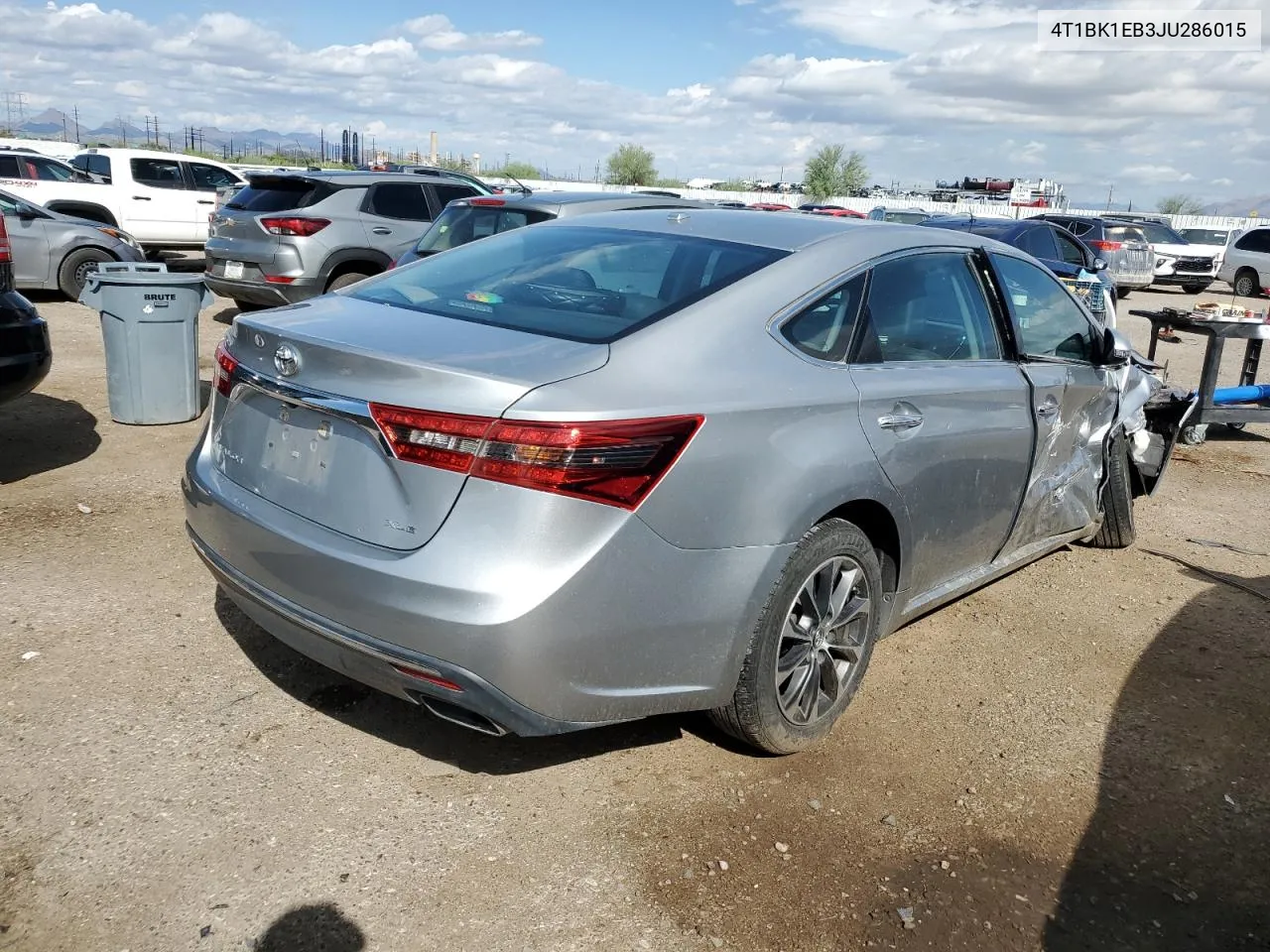 2018 Toyota Avalon Xle VIN: 4T1BK1EB3JU286015 Lot: 71630754