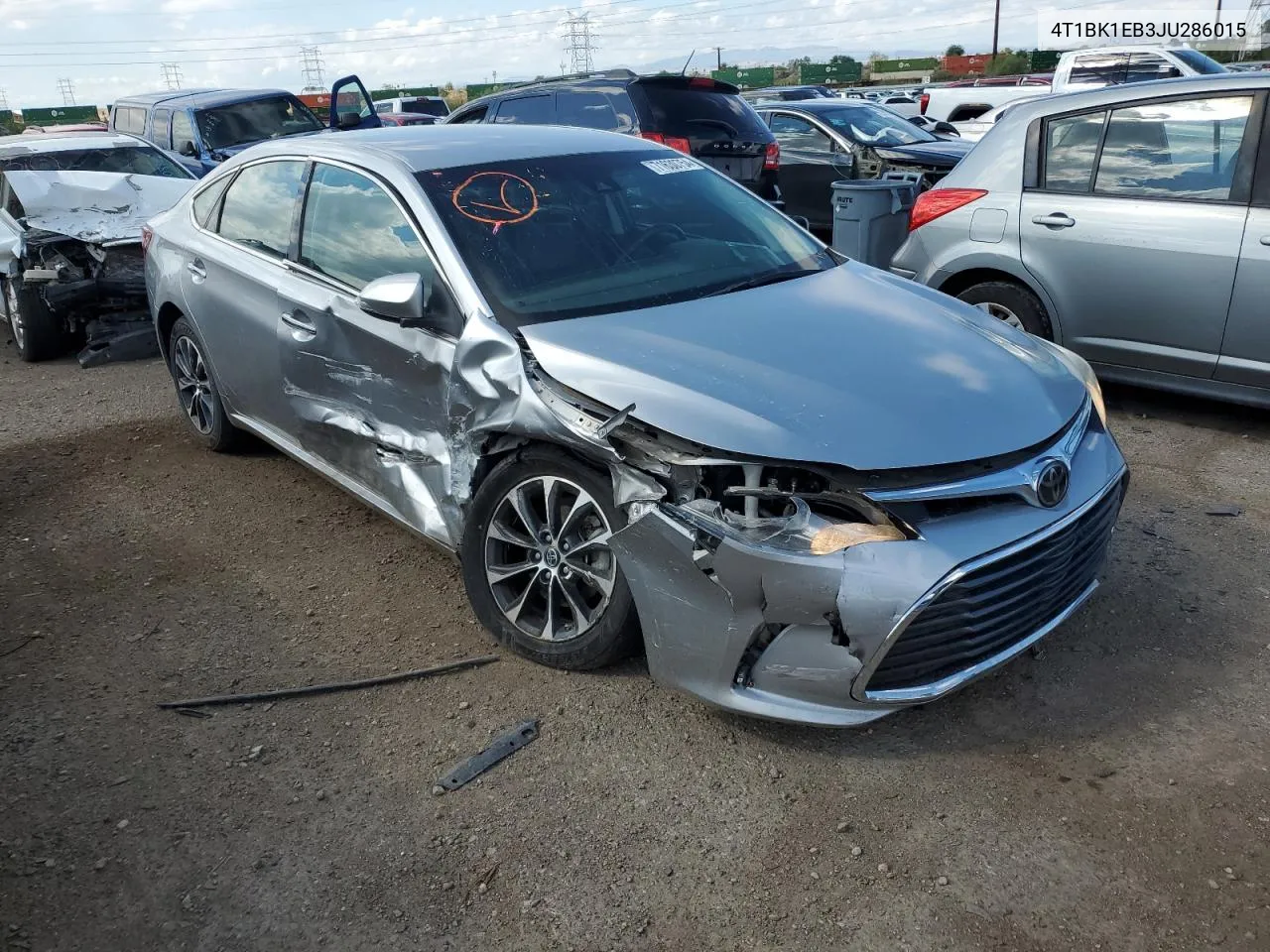 4T1BK1EB3JU286015 2018 Toyota Avalon Xle