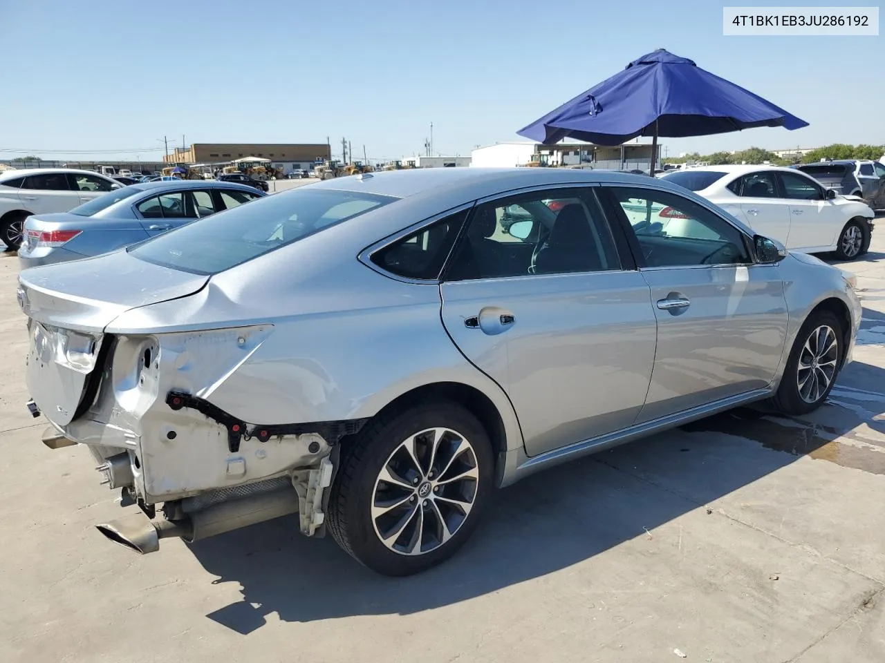 2018 Toyota Avalon Xle VIN: 4T1BK1EB3JU286192 Lot: 73833204