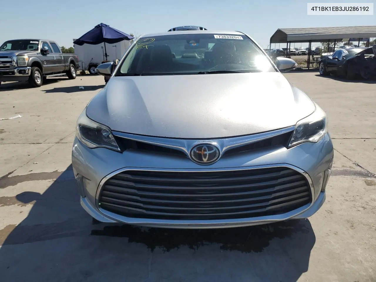 4T1BK1EB3JU286192 2018 Toyota Avalon Xle