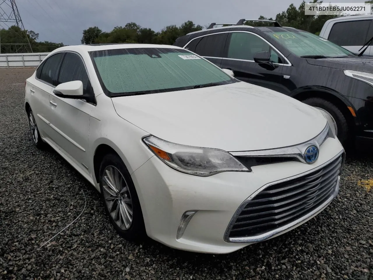 2018 Toyota Avalon Hybrid VIN: 4T1BD1EB5JU062271 Lot: 73878864