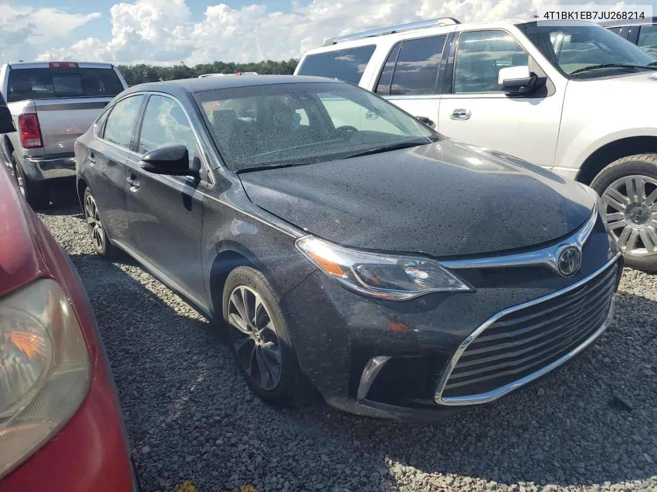 2018 Toyota Avalon Xle VIN: 4T1BK1EB7JU268214 Lot: 74058394