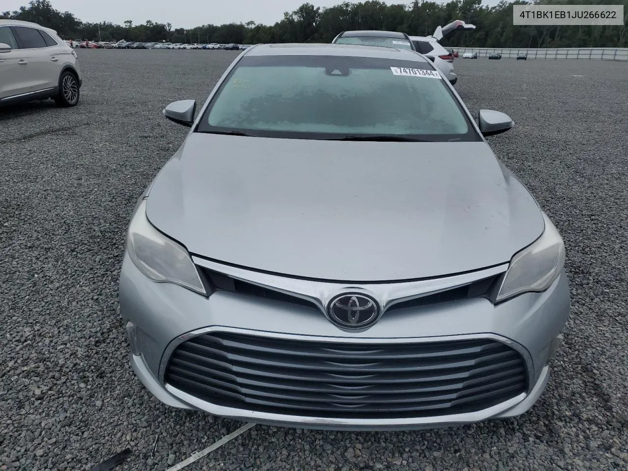 2018 Toyota Avalon Xle VIN: 4T1BK1EB1JU266622 Lot: 74701344