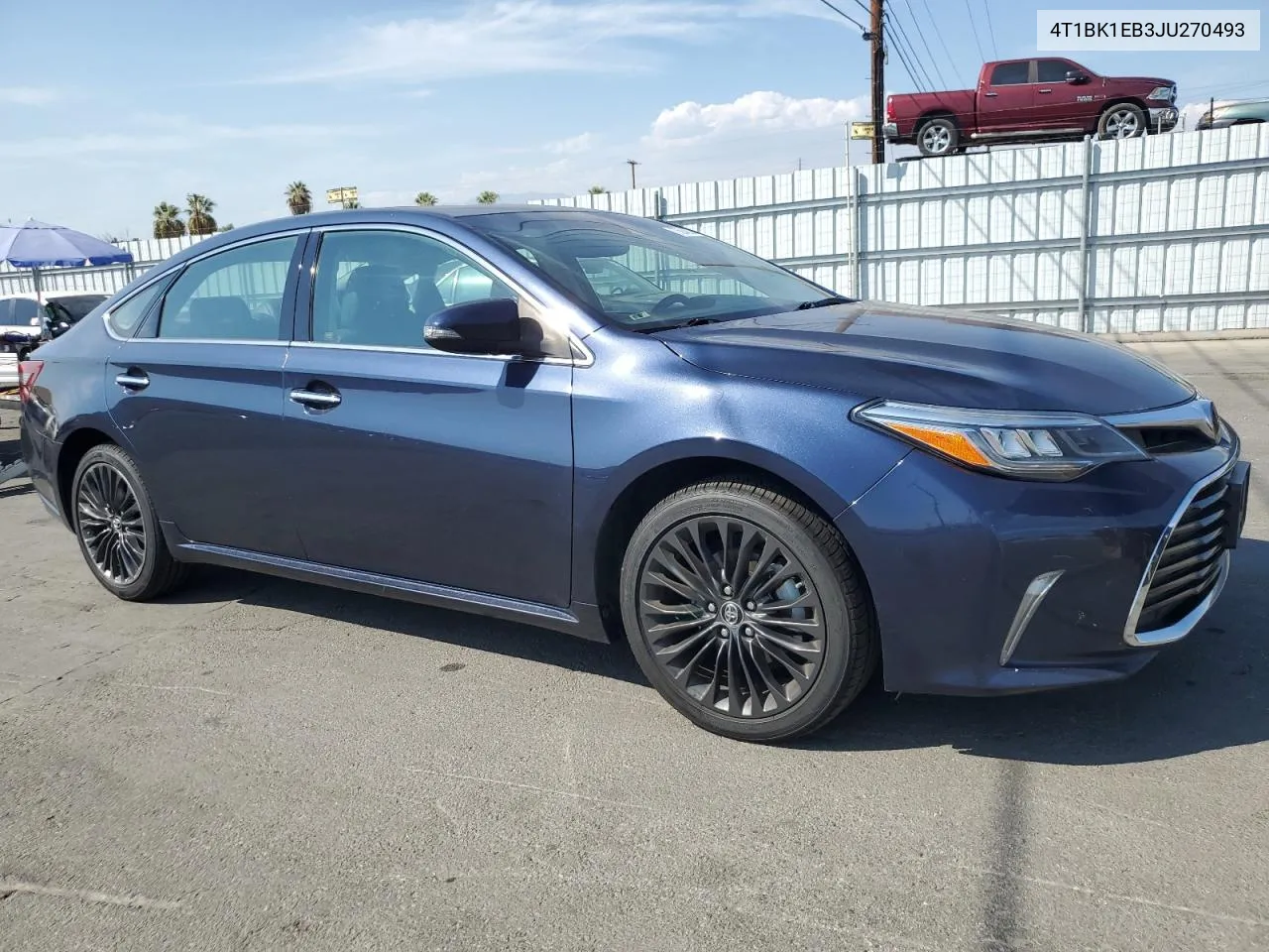 2018 Toyota Avalon Xle VIN: 4T1BK1EB3JU270493 Lot: 75049804