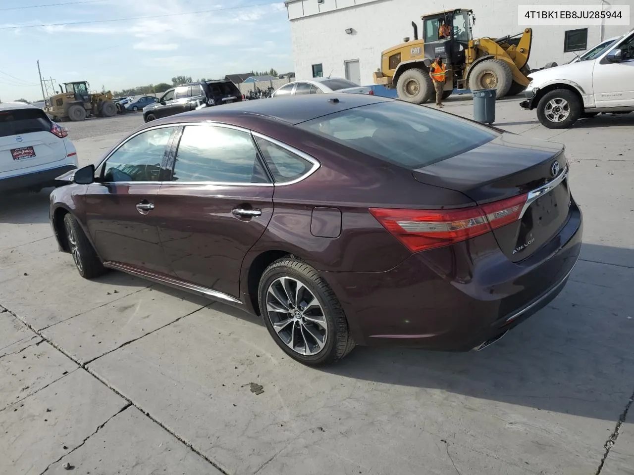 2018 Toyota Avalon Xle VIN: 4T1BK1EB8JU285944 Lot: 75299444