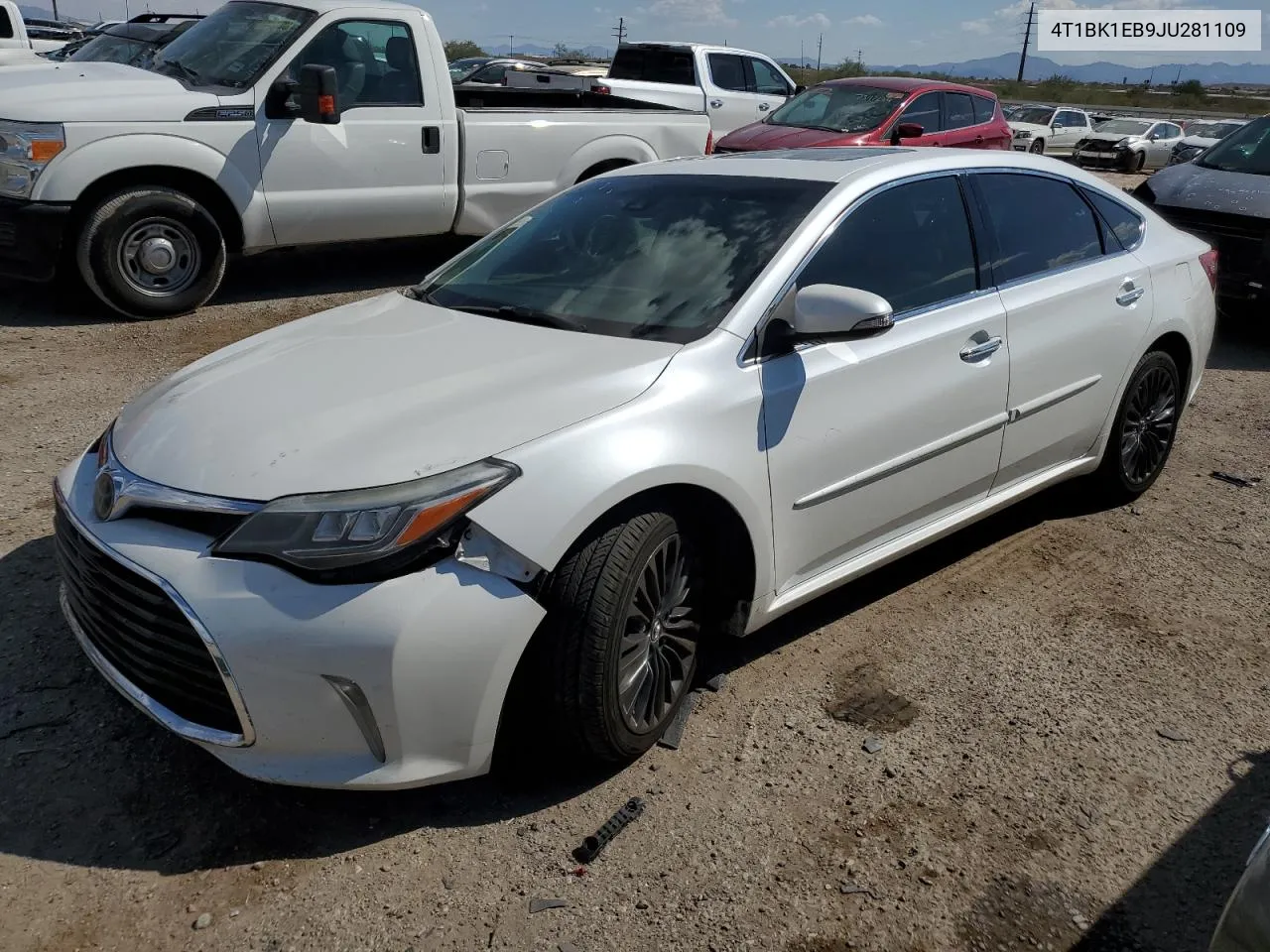 2018 Toyota Avalon Xle VIN: 4T1BK1EB9JU281109 Lot: 75365844