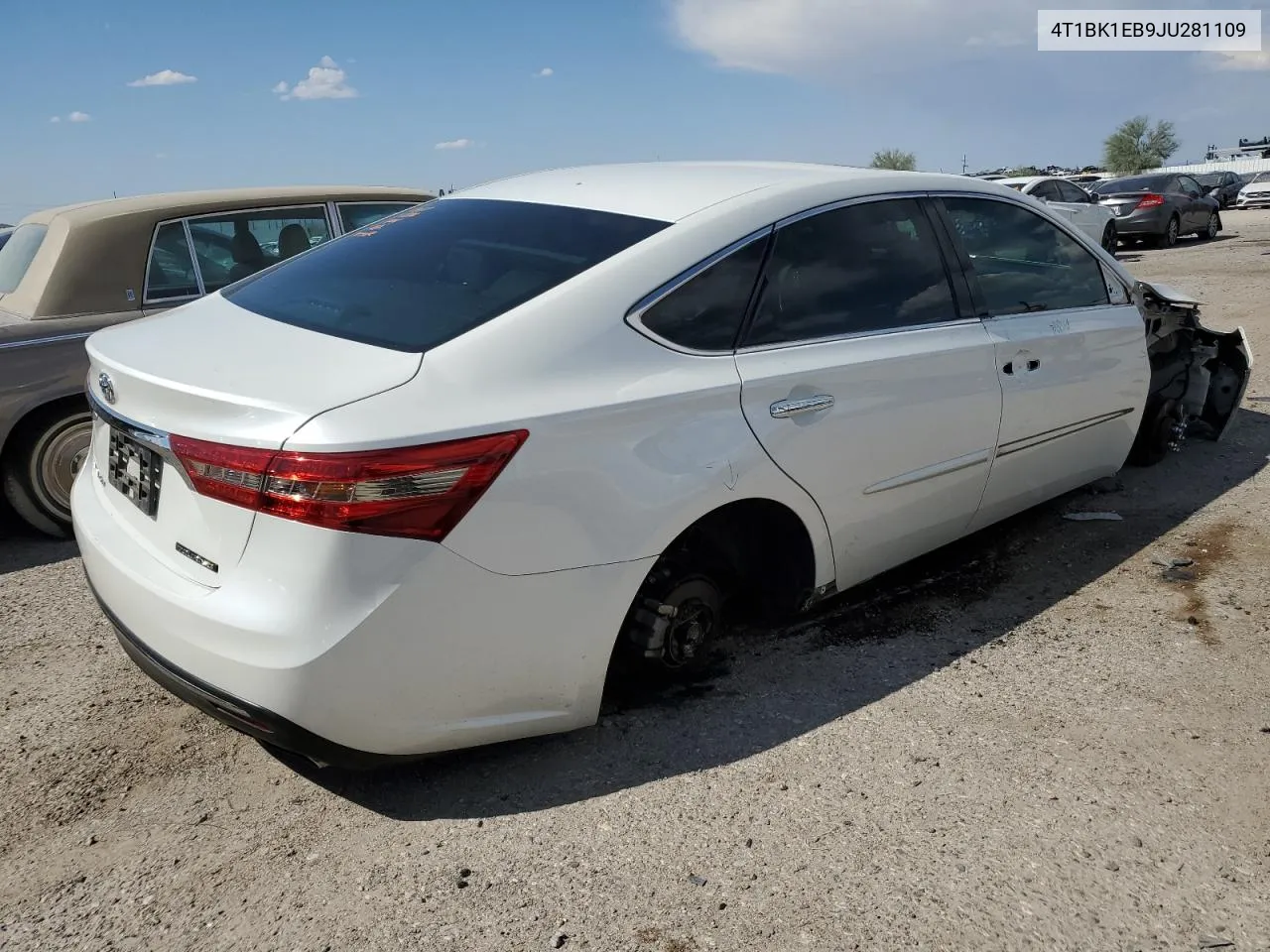 2018 Toyota Avalon Xle VIN: 4T1BK1EB9JU281109 Lot: 75365844