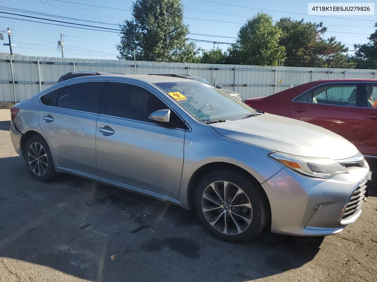 2018 Toyota Avalon Xle VIN: 4T1BK1EB5JU279826 Lot: 75740404