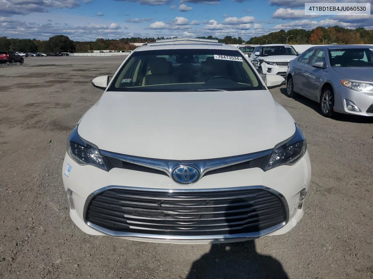 2018 Toyota Avalon Hybrid VIN: 4T1BD1EB4JU060530 Lot: 76473534