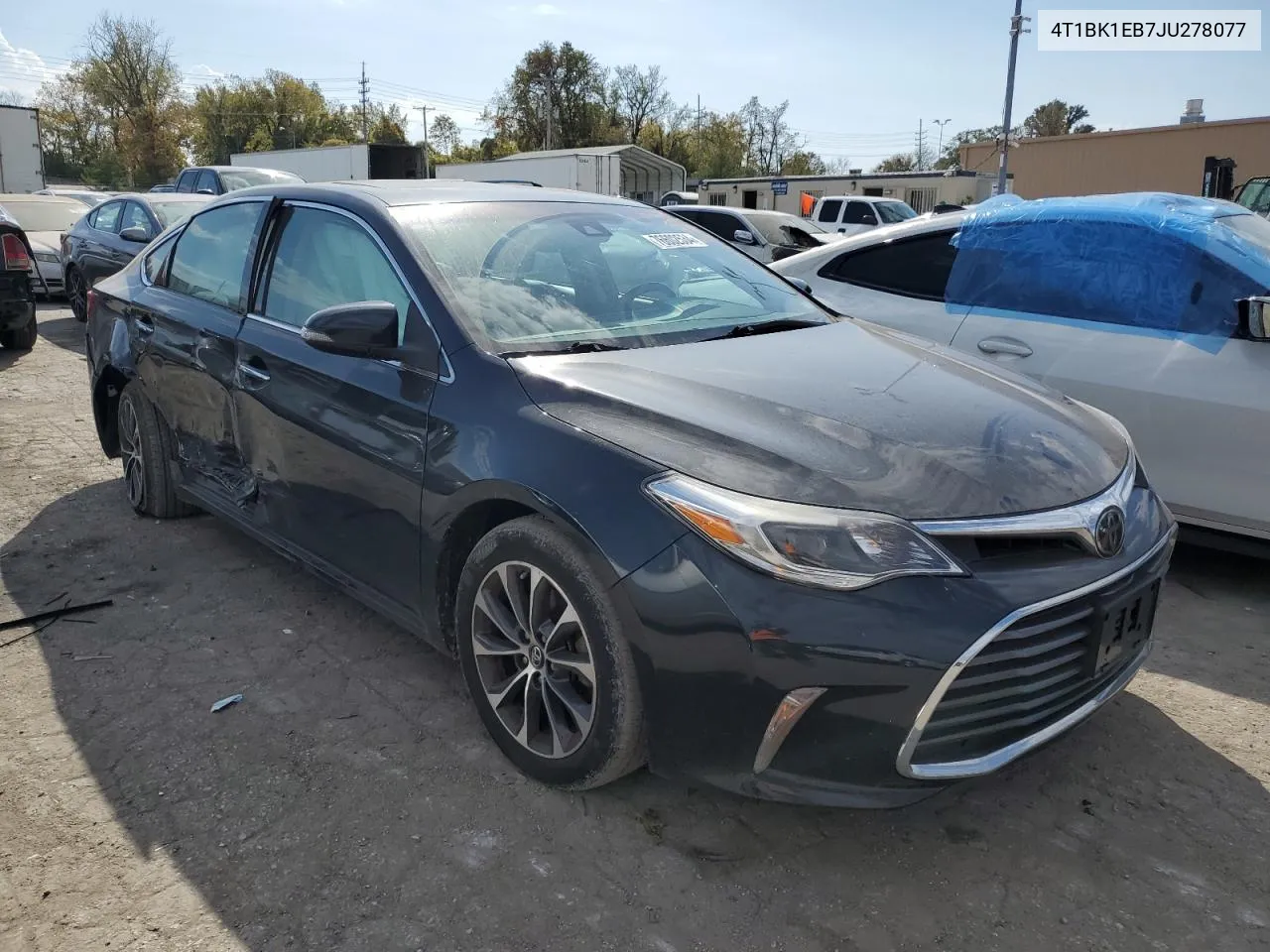 2018 Toyota Avalon Xle VIN: 4T1BK1EB7JU278077 Lot: 76602534