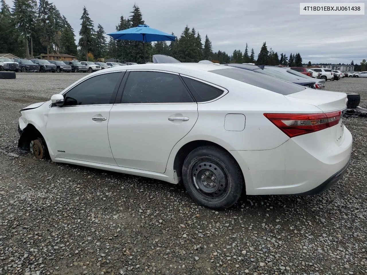 2018 Toyota Avalon Hybrid VIN: 4T1BD1EBXJU061438 Lot: 76781604