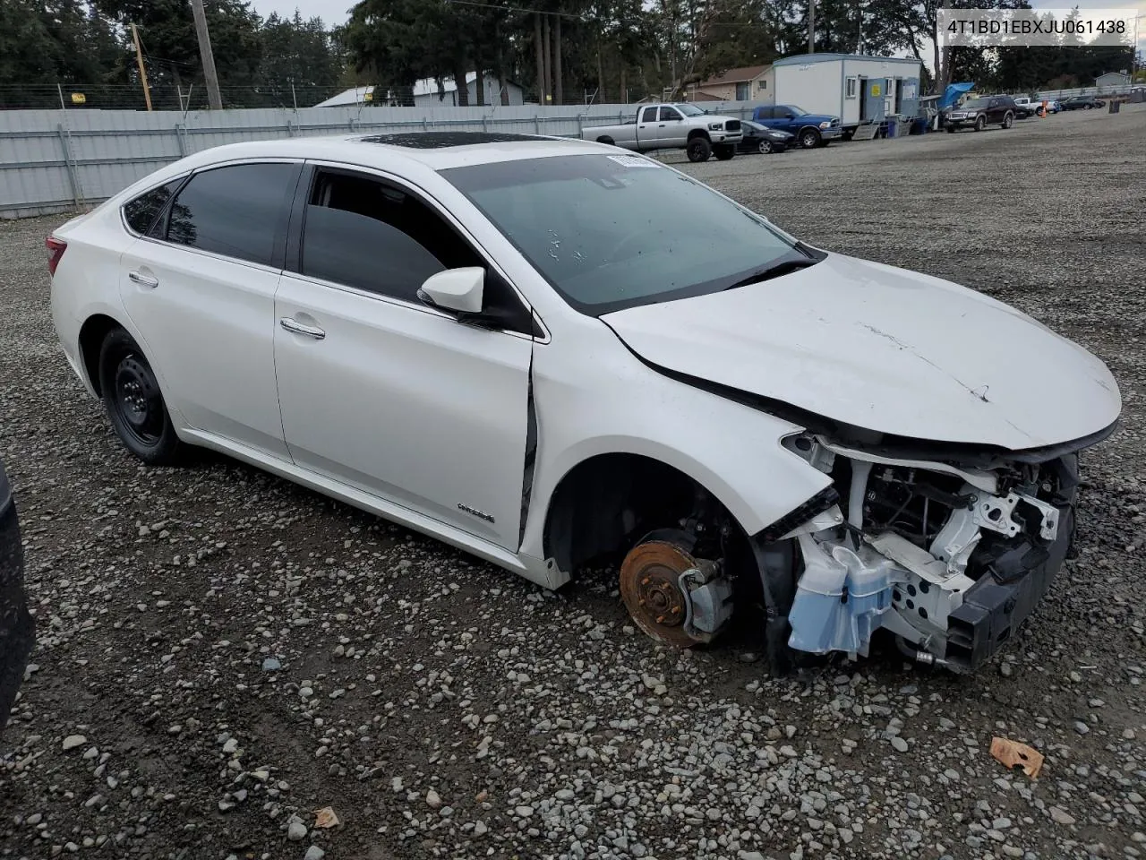 4T1BD1EBXJU061438 2018 Toyota Avalon Hybrid