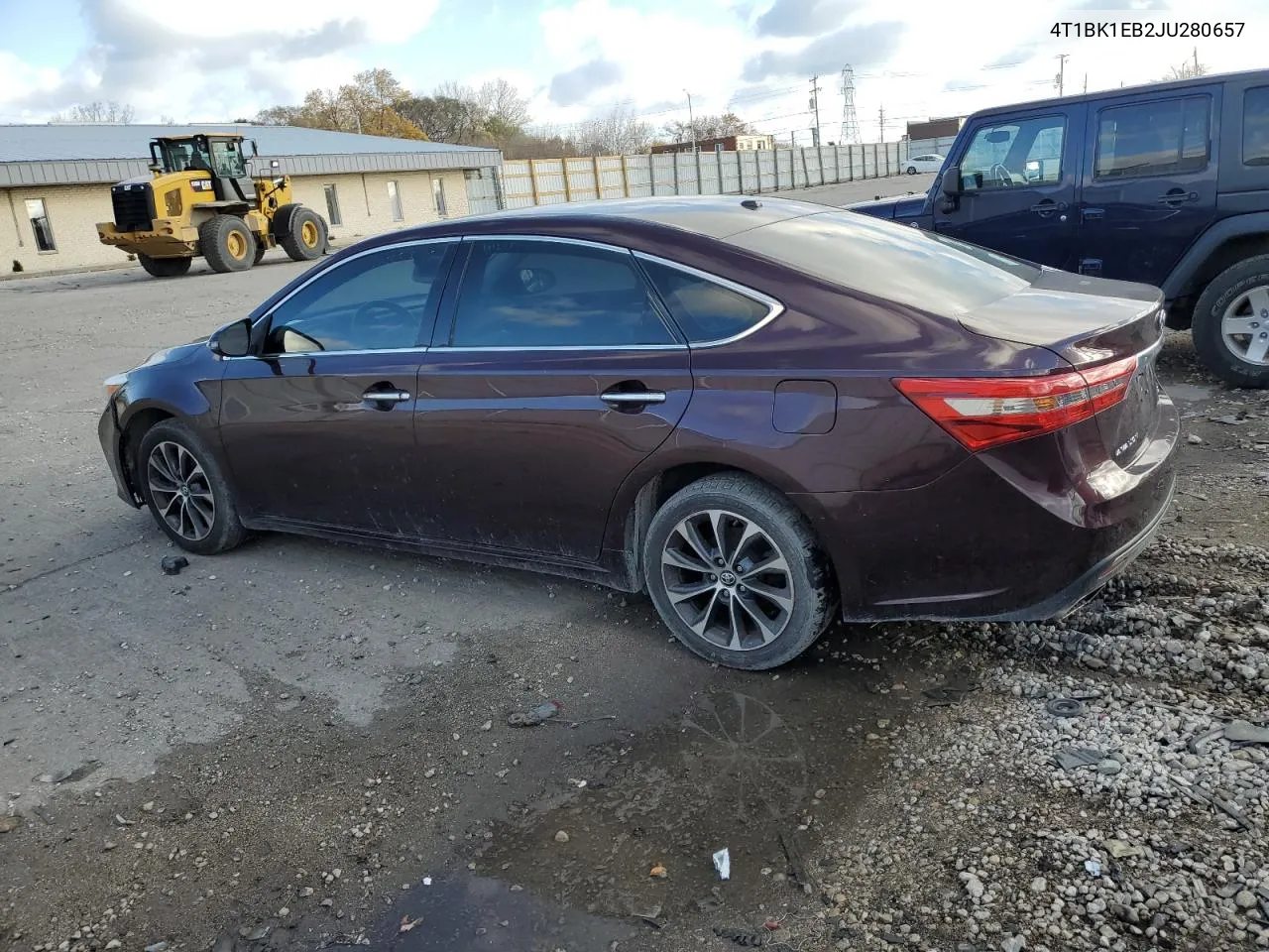 2018 Toyota Avalon Xle VIN: 4T1BK1EB2JU280657 Lot: 80123704