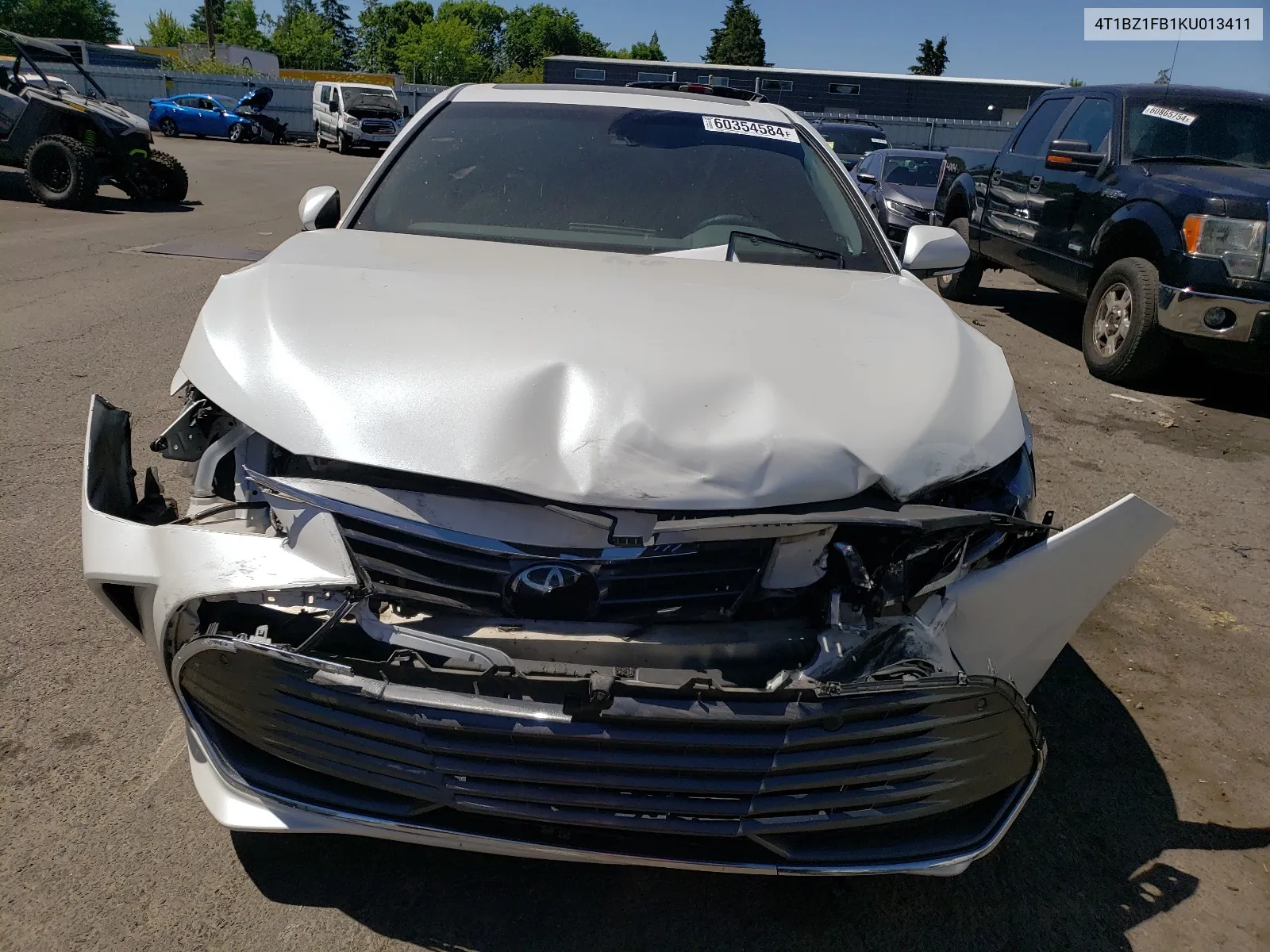 2019 Toyota Avalon Xle VIN: 4T1BZ1FB1KU013411 Lot: 60354584