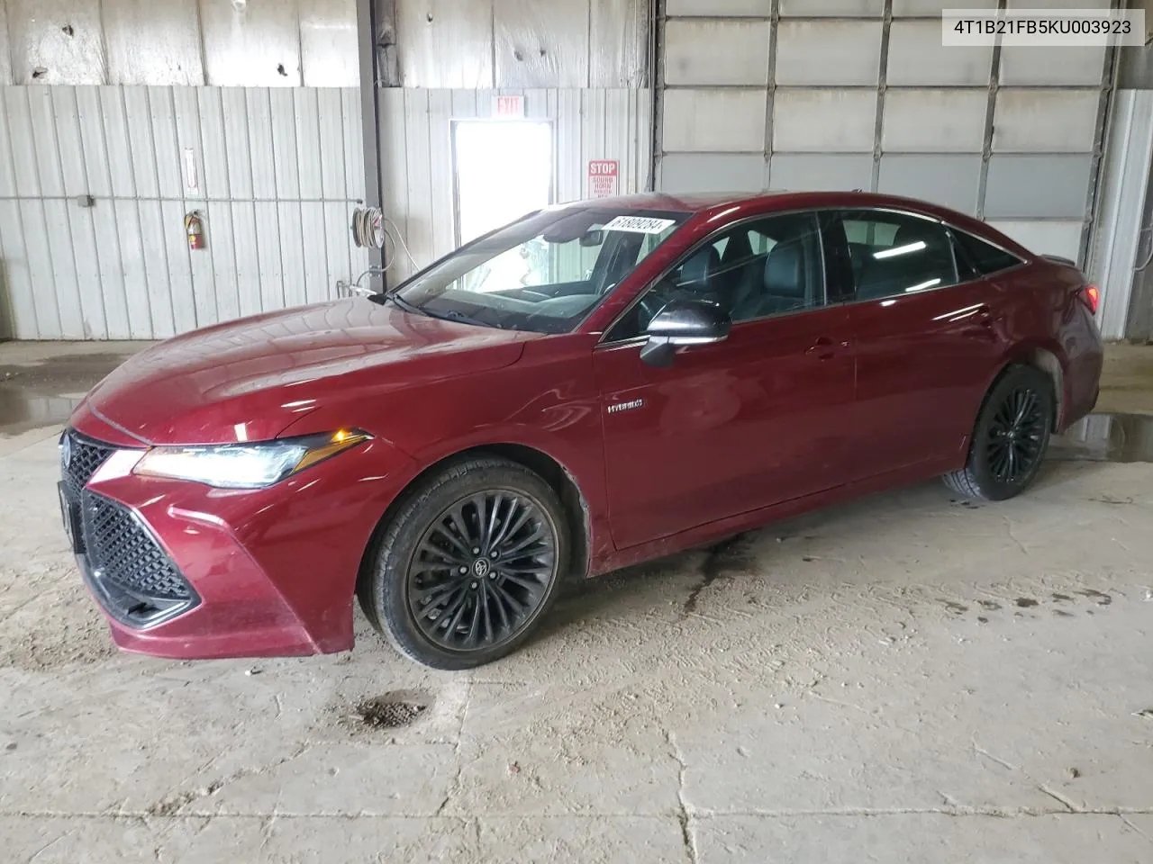 2019 Toyota Avalon Xle VIN: 4T1B21FB5KU003923 Lot: 61809284