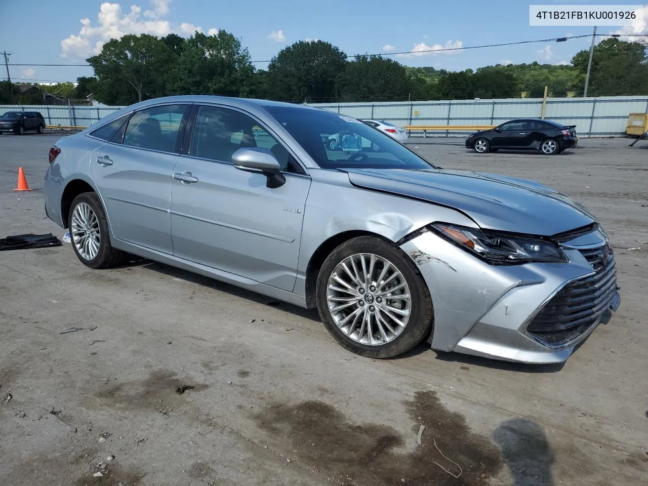 2019 Toyota Avalon Xle VIN: 4T1B21FB1KU001926 Lot: 62548074