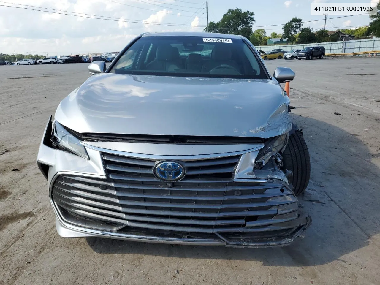 2019 Toyota Avalon Xle VIN: 4T1B21FB1KU001926 Lot: 62548074