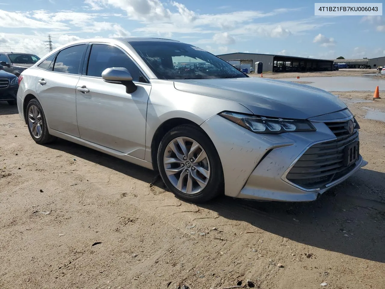 2019 Toyota Avalon Xle VIN: 4T1BZ1FB7KU006043 Lot: 64763604