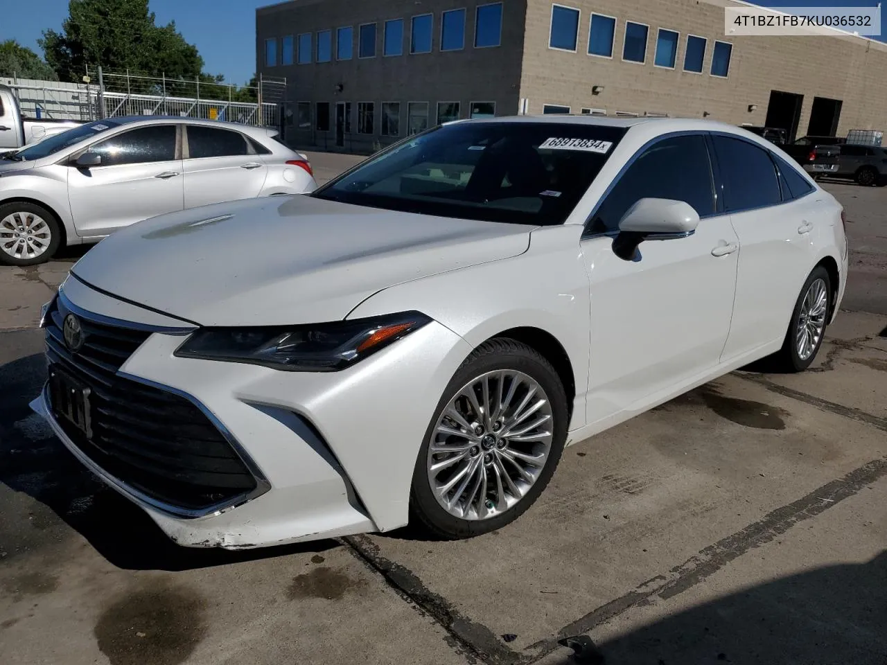 2019 Toyota Avalon Xle VIN: 4T1BZ1FB7KU036532 Lot: 68913834