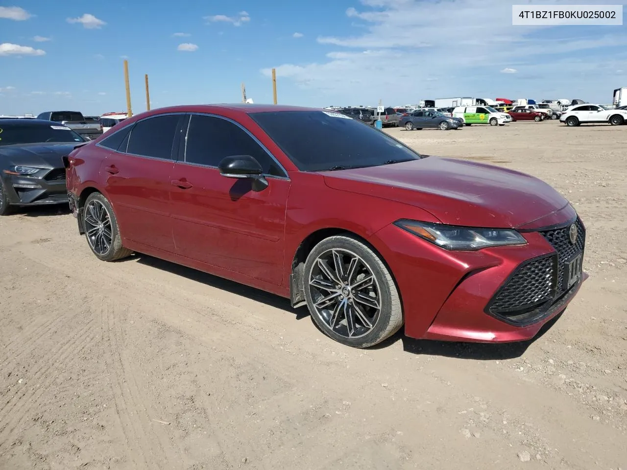 2019 Toyota Avalon Xle VIN: 4T1BZ1FB0KU025002 Lot: 69637934