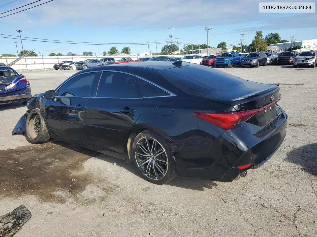 2019 Toyota Avalon Xle VIN: 4T1BZ1FB2KU004684 Lot: 71616184