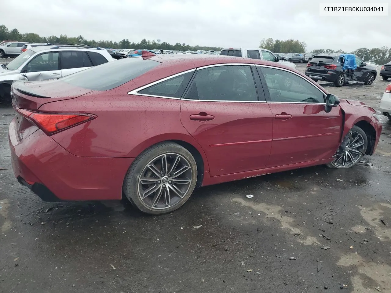 2019 Toyota Avalon Xle VIN: 4T1BZ1FB0KU034041 Lot: 71768224