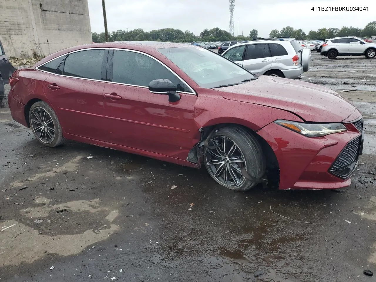 2019 Toyota Avalon Xle VIN: 4T1BZ1FB0KU034041 Lot: 71768224