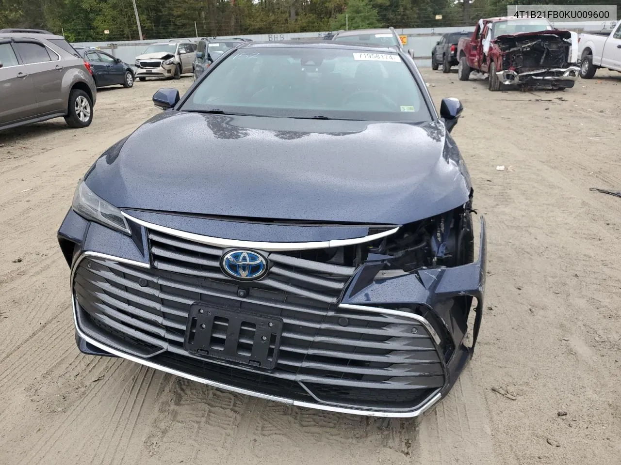 4T1B21FB0KU009600 2019 Toyota Avalon Xle