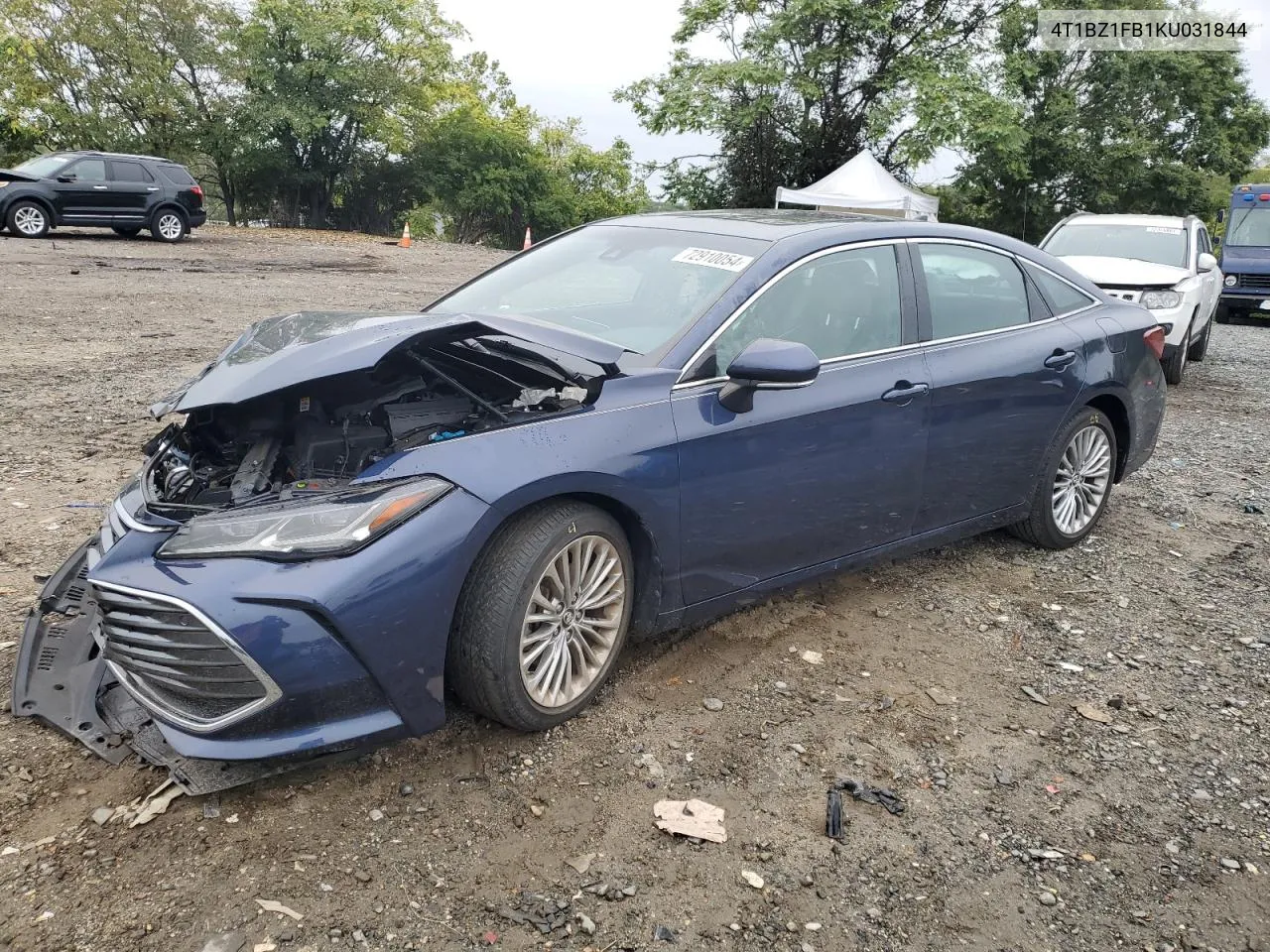 2019 Toyota Avalon Xle VIN: 4T1BZ1FB1KU031844 Lot: 72910054