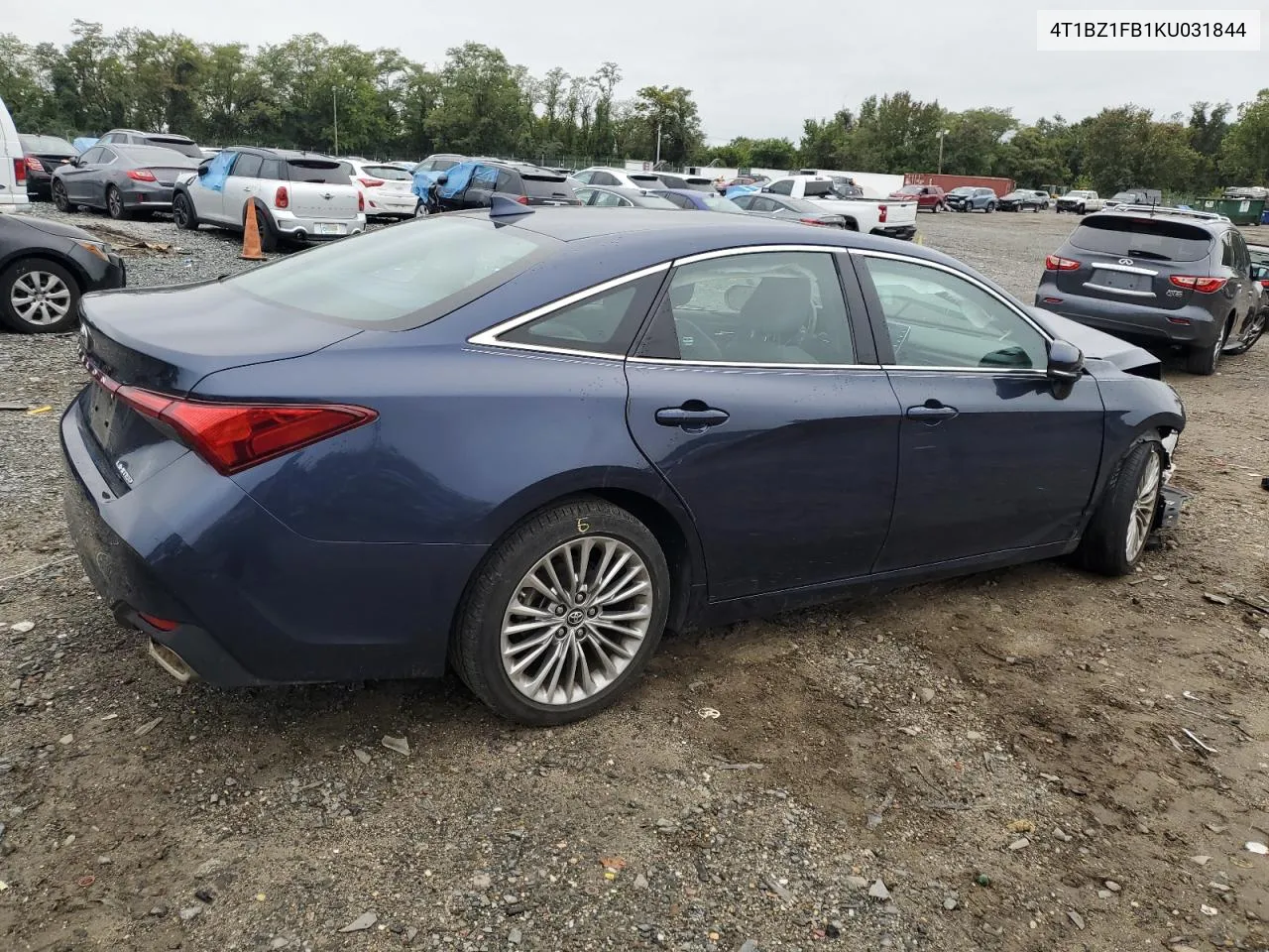 2019 Toyota Avalon Xle VIN: 4T1BZ1FB1KU031844 Lot: 72910054