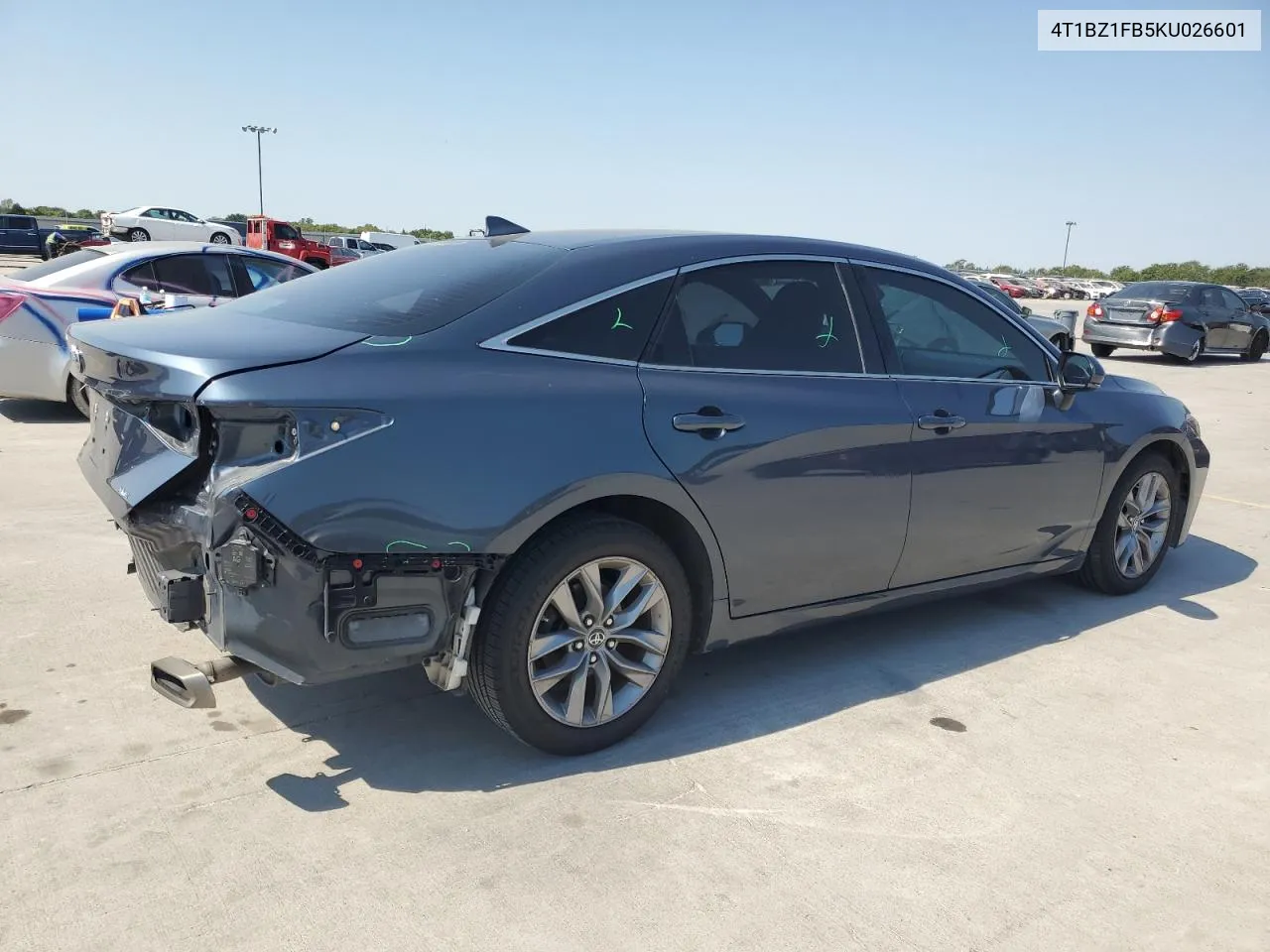 2019 Toyota Avalon Xle VIN: 4T1BZ1FB5KU026601 Lot: 73181514