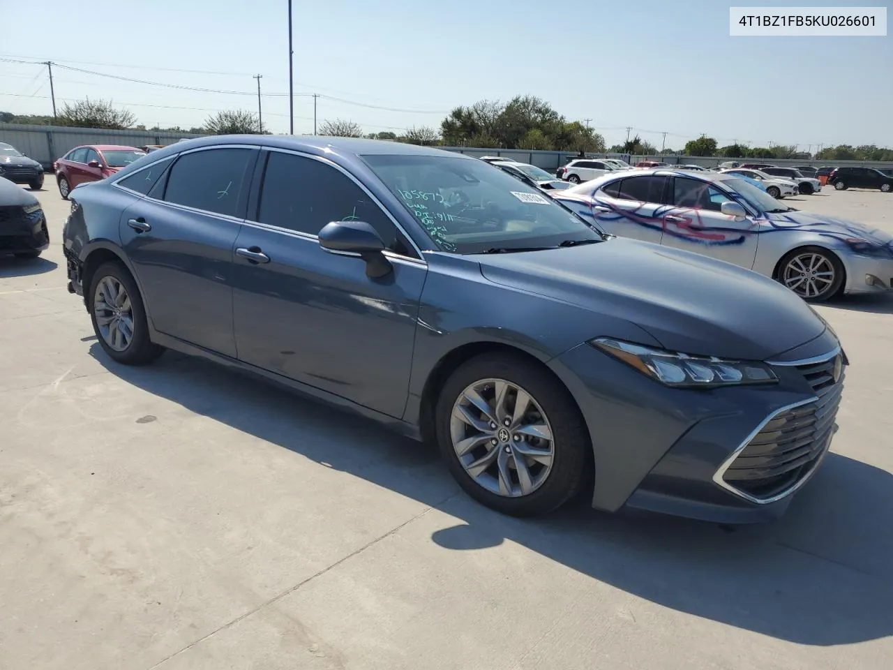 2019 Toyota Avalon Xle VIN: 4T1BZ1FB5KU026601 Lot: 73181514