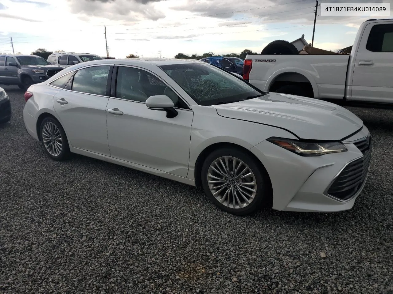 2019 Toyota Avalon Xle VIN: 4T1BZ1FB4KU016089 Lot: 74012334