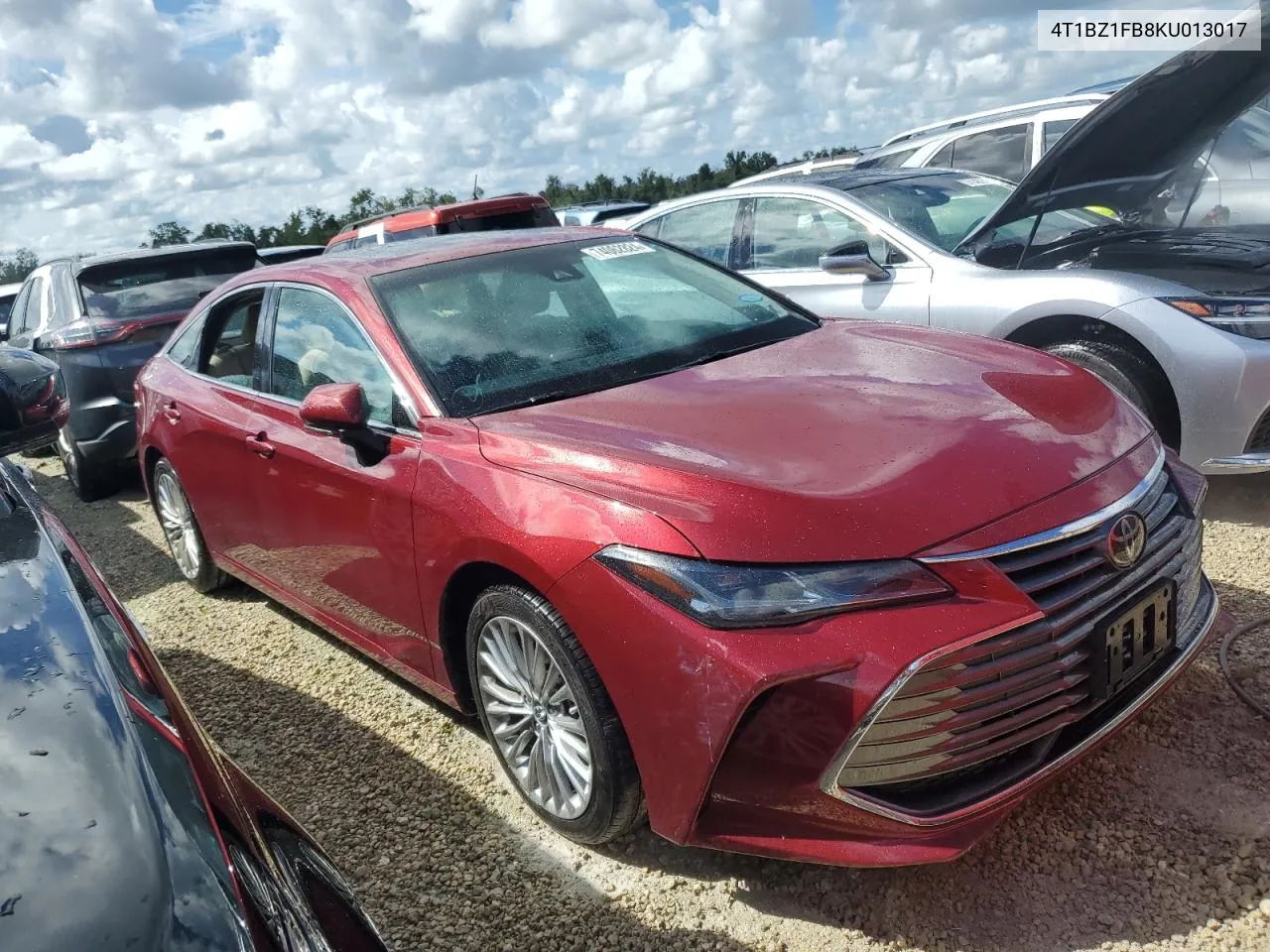 2019 Toyota Avalon Xle VIN: 4T1BZ1FB8KU013017 Lot: 74062824