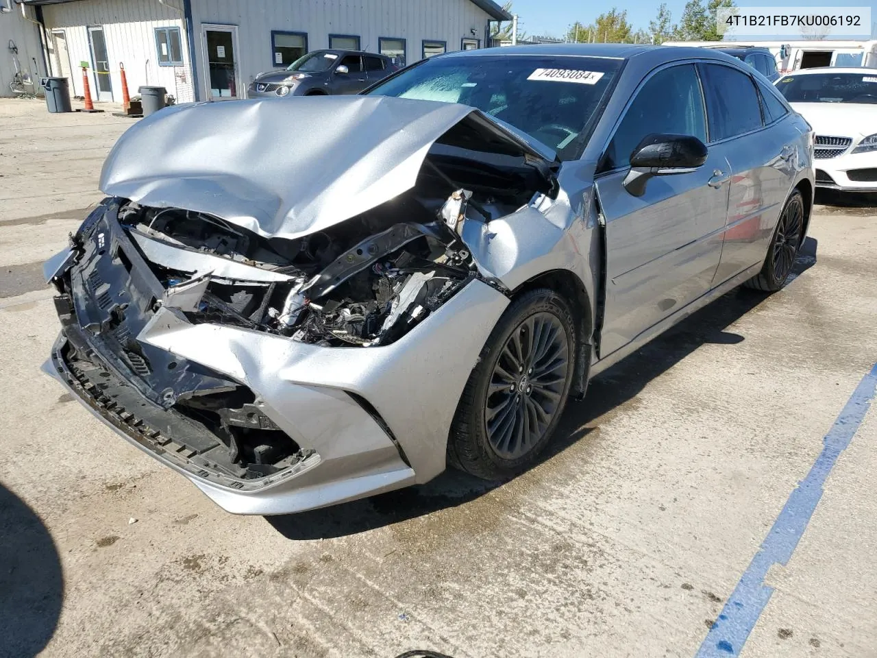 4T1B21FB7KU006192 2019 Toyota Avalon Xle