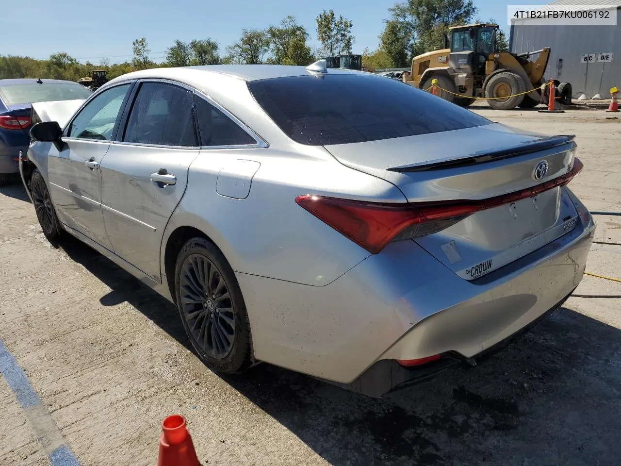 2019 Toyota Avalon Xle VIN: 4T1B21FB7KU006192 Lot: 74093084