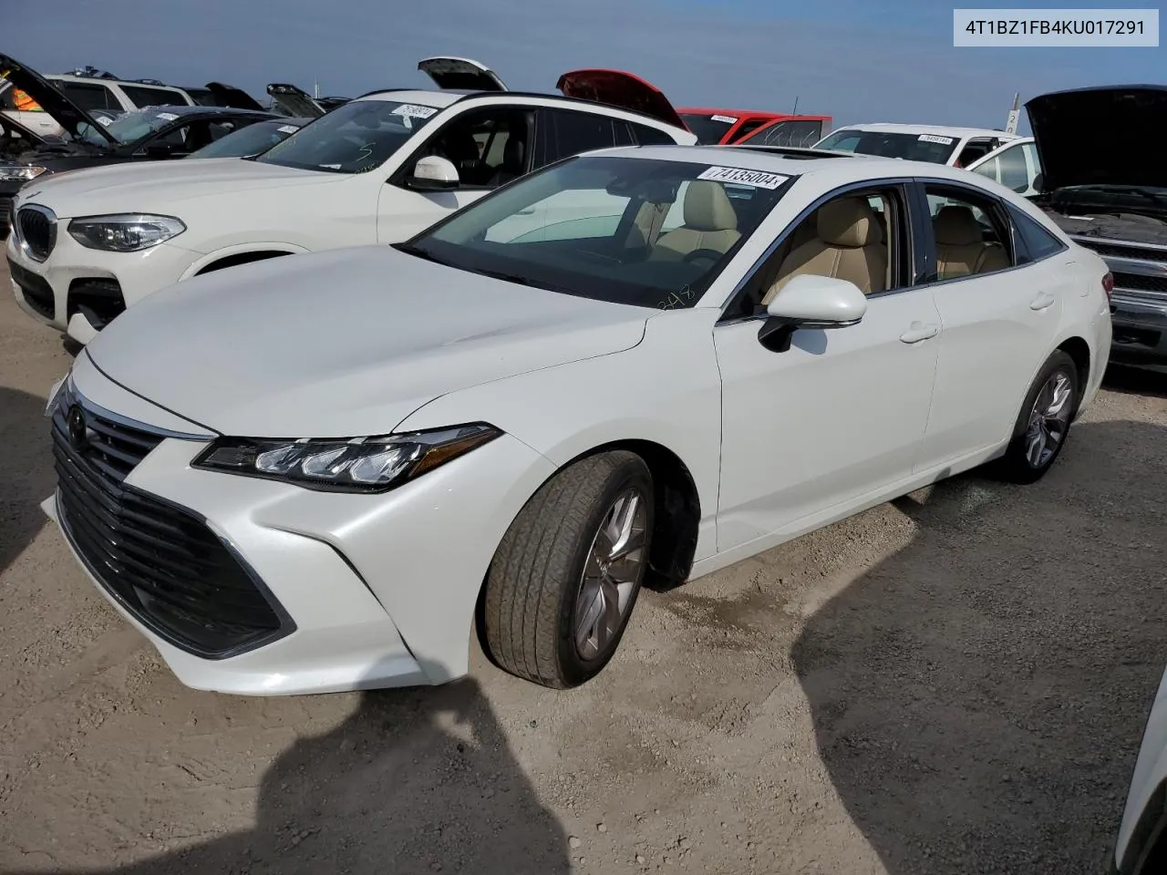 2019 Toyota Avalon Xle VIN: 4T1BZ1FB4KU017291 Lot: 74135004