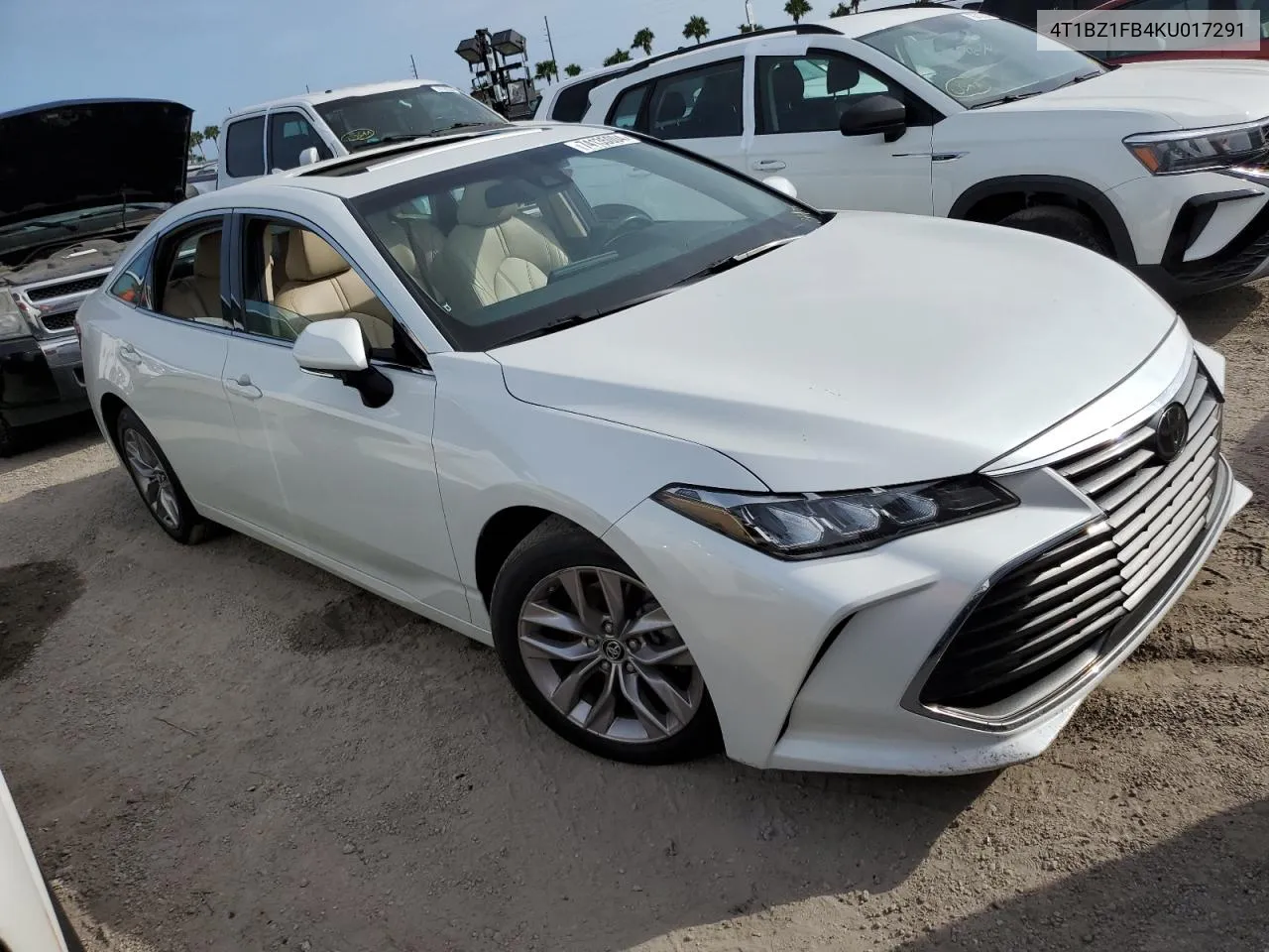 2019 Toyota Avalon Xle VIN: 4T1BZ1FB4KU017291 Lot: 74135004