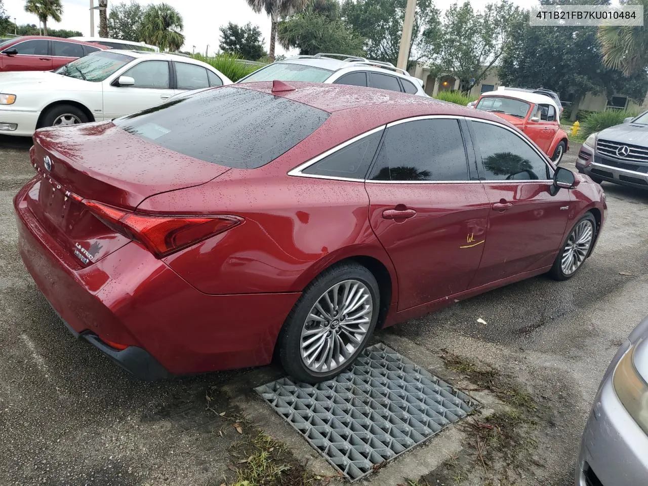 2019 Toyota Avalon Xle VIN: 4T1B21FB7KU010484 Lot: 74224604