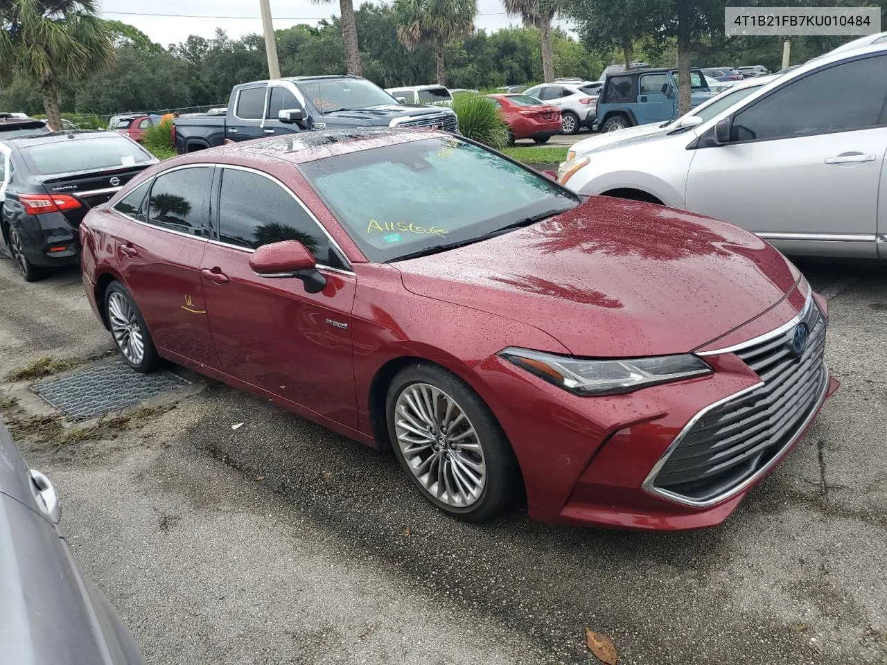 2019 Toyota Avalon Xle VIN: 4T1B21FB7KU010484 Lot: 74224604