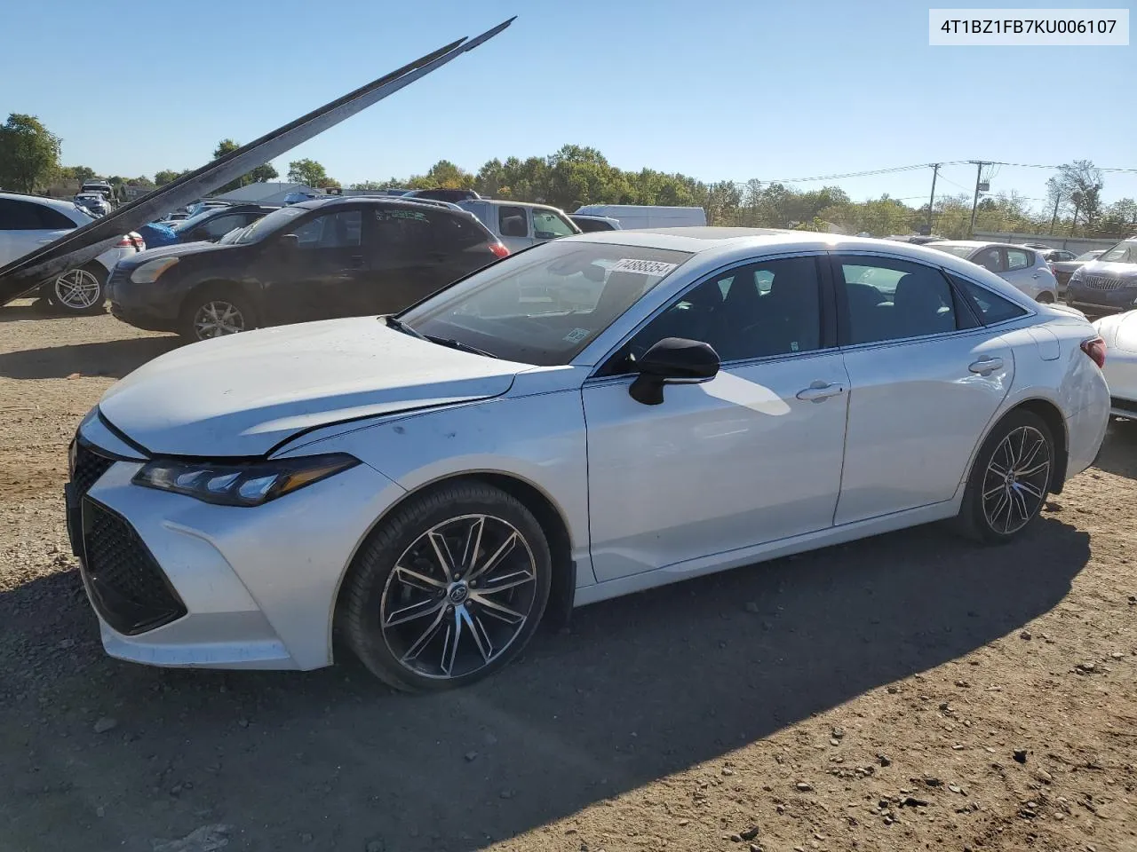 2019 Toyota Avalon Xle VIN: 4T1BZ1FB7KU006107 Lot: 74888354