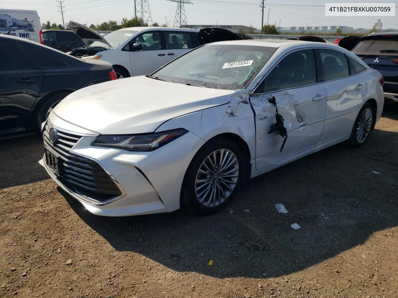 4T1B21FBXKU007059 2019 Toyota Avalon Xle