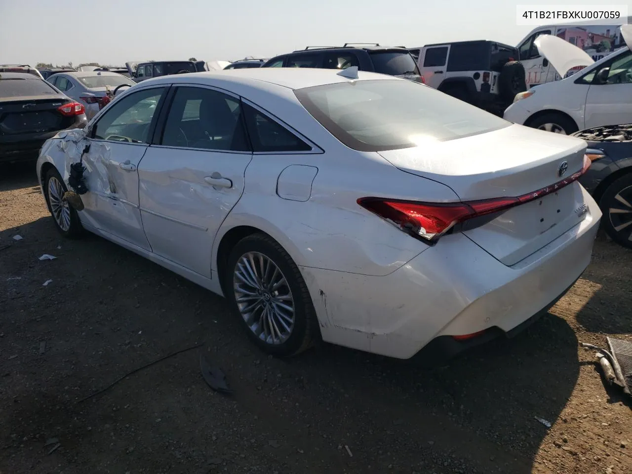 2019 Toyota Avalon Xle VIN: 4T1B21FBXKU007059 Lot: 75013554