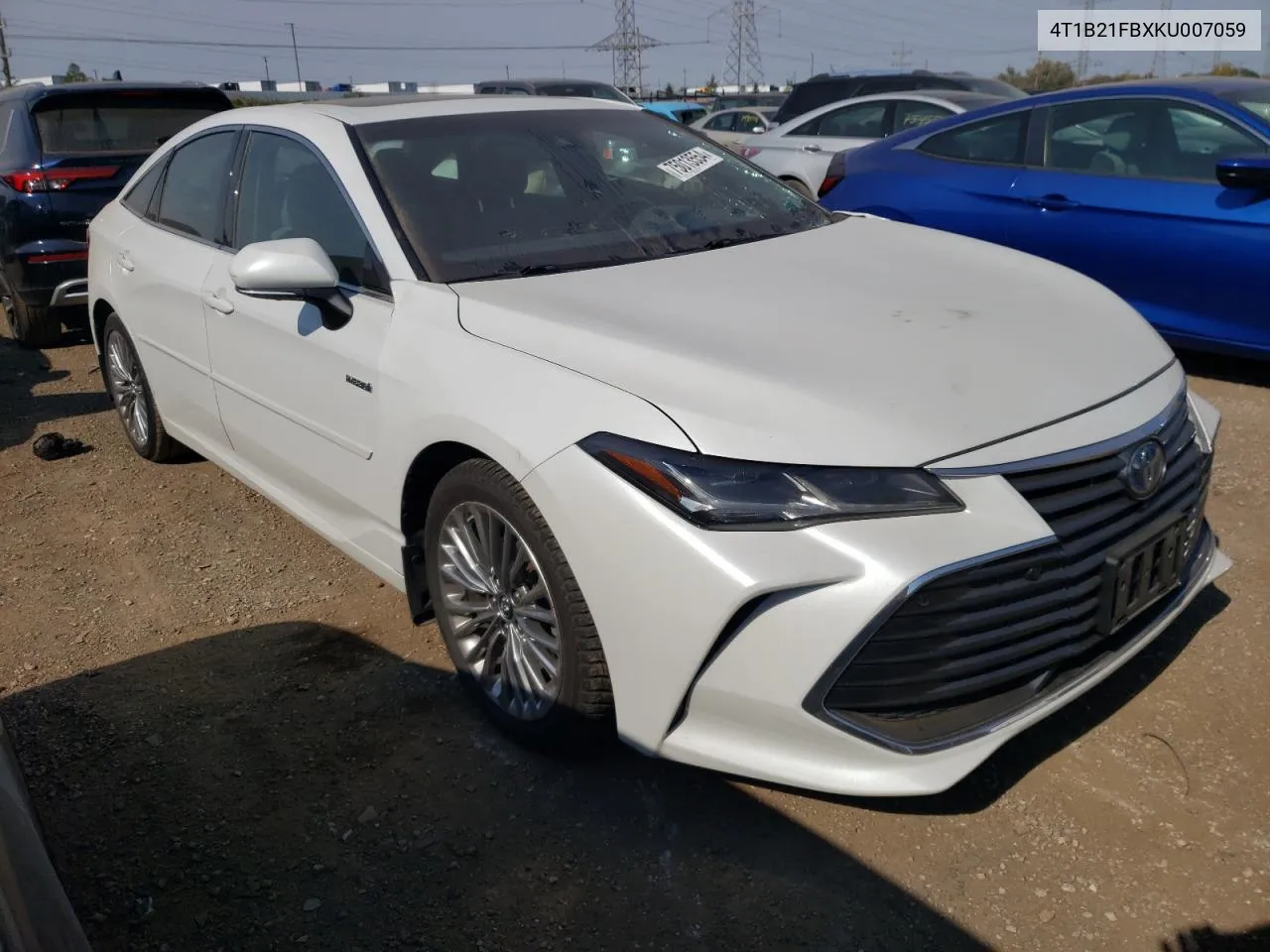 2019 Toyota Avalon Xle VIN: 4T1B21FBXKU007059 Lot: 75013554