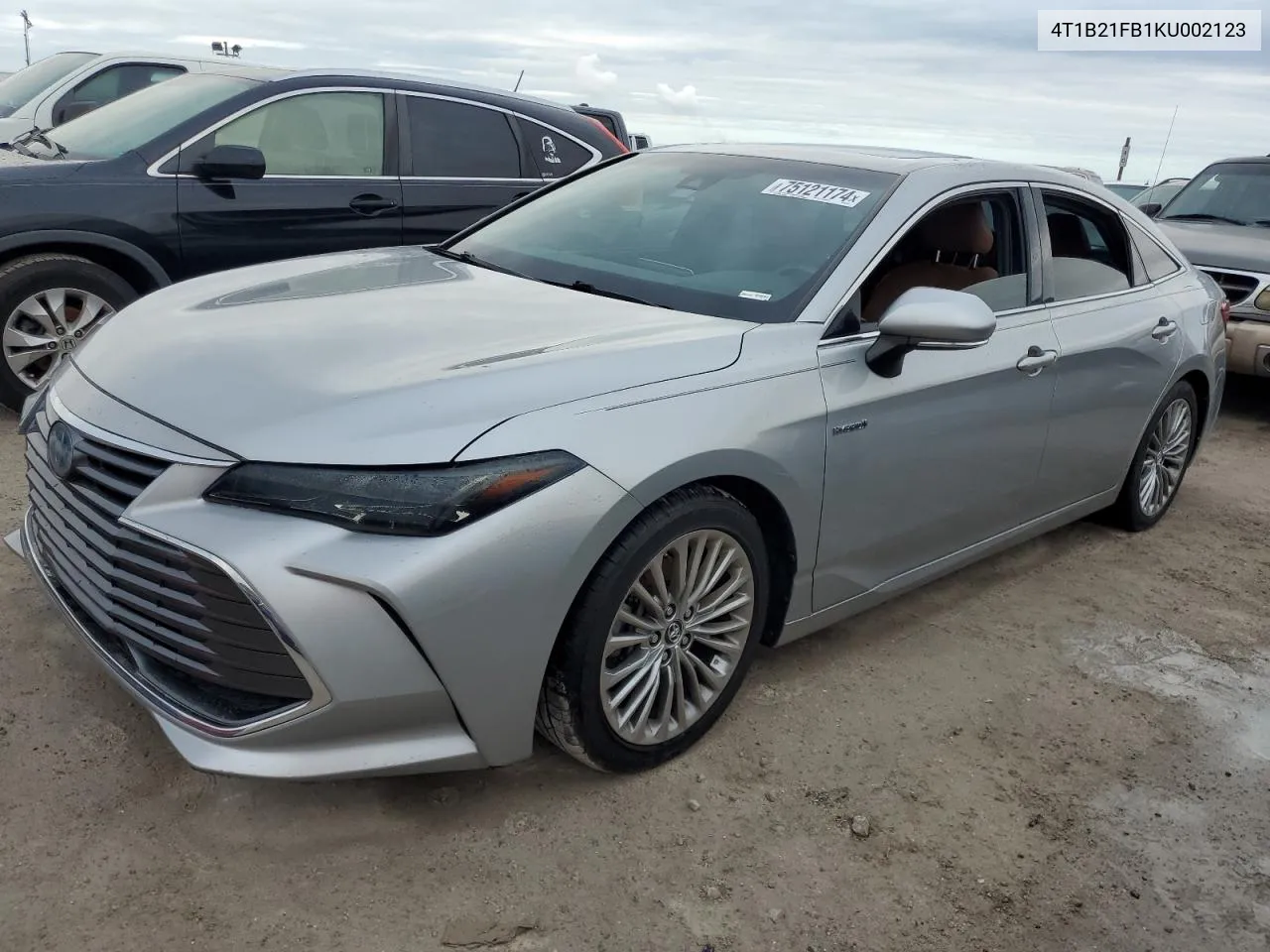 2019 Toyota Avalon Xle VIN: 4T1B21FB1KU002123 Lot: 75121174