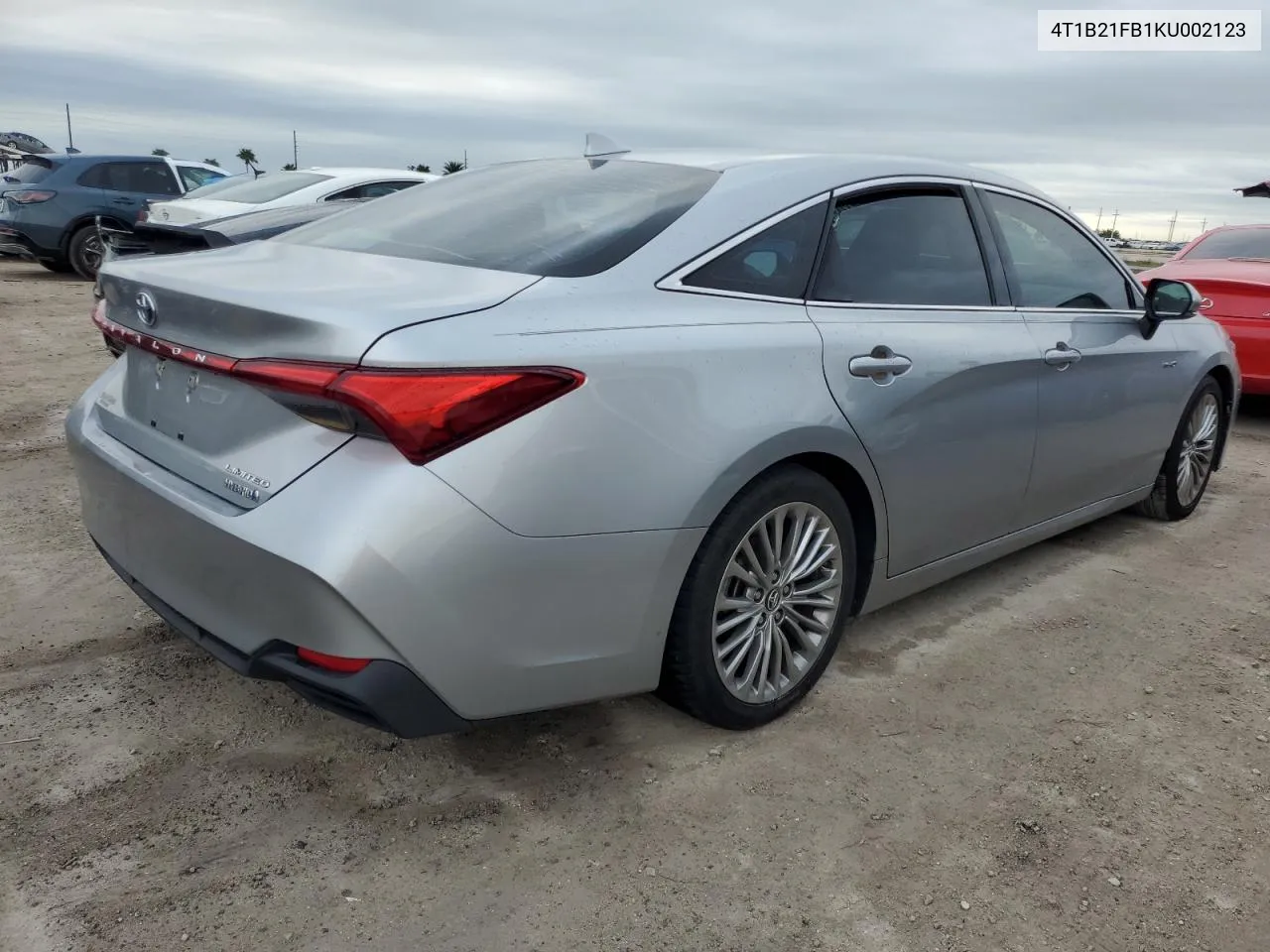 2019 Toyota Avalon Xle VIN: 4T1B21FB1KU002123 Lot: 75121174