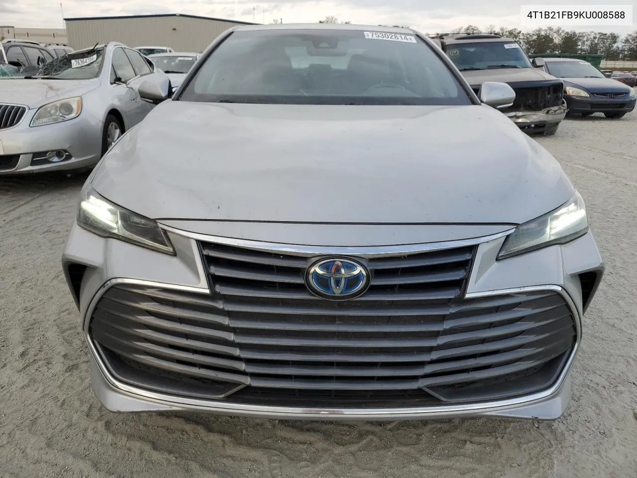 2019 Toyota Avalon Xle VIN: 4T1B21FB9KU008588 Lot: 75302814